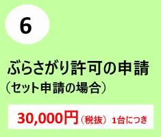 ぶらさがり許可